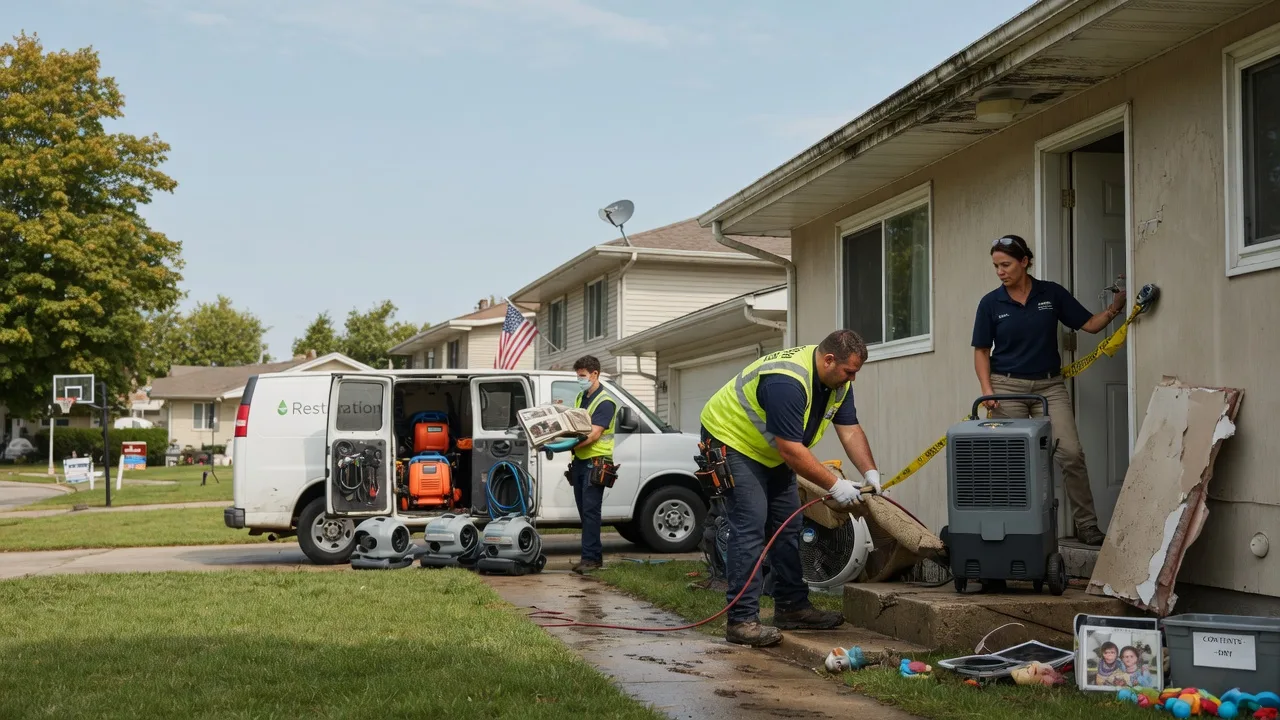 Water Damage Restoration in Irvington, NJ near me